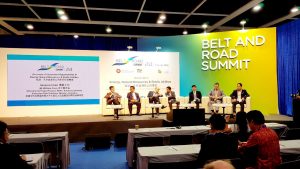 HOUSELINK interacting with the guests at the Belt and Road Summit 2019 