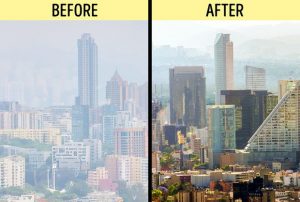 Hy vọng cho các thành phố ô nhiễm: Phát minh biến không khí bẩn thành oxy tinh khiết