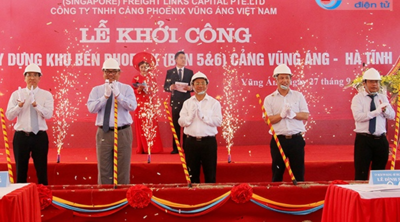 Doanh nghiệp Singapore đầu tư 2.100 tỷ xây khu bến Phoenix cảng Vũng Áng