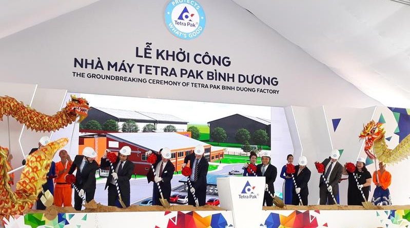Tetra Pak khởi công nhà máy bao bì 110 triệu USD tại Bình Dương