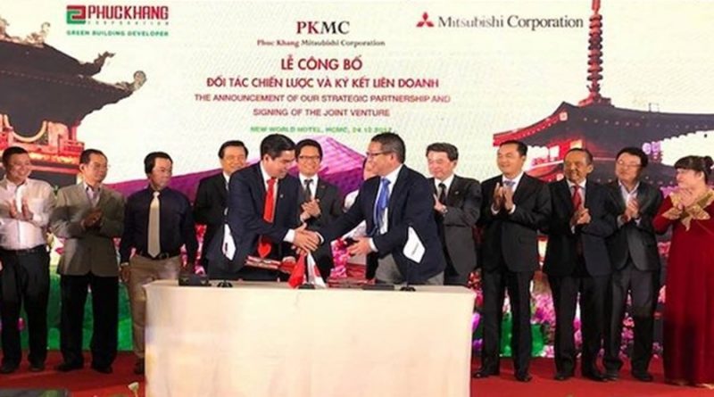 Tập đoàn Mitsubishi và Phuc Khang Corporation hợp tác phát triển công trình xanh
