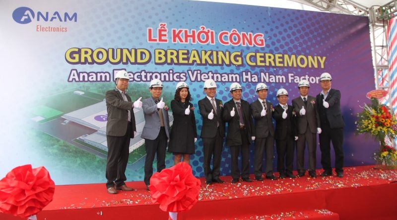 Anam Electronics Việt Nam xây Nhà máy sản xuất điện tử dân dụng thứ 2 tại Hà Nam