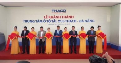 Thaco khánh thành Trung tâm ô tô tải, bus tại Đà Nẵng