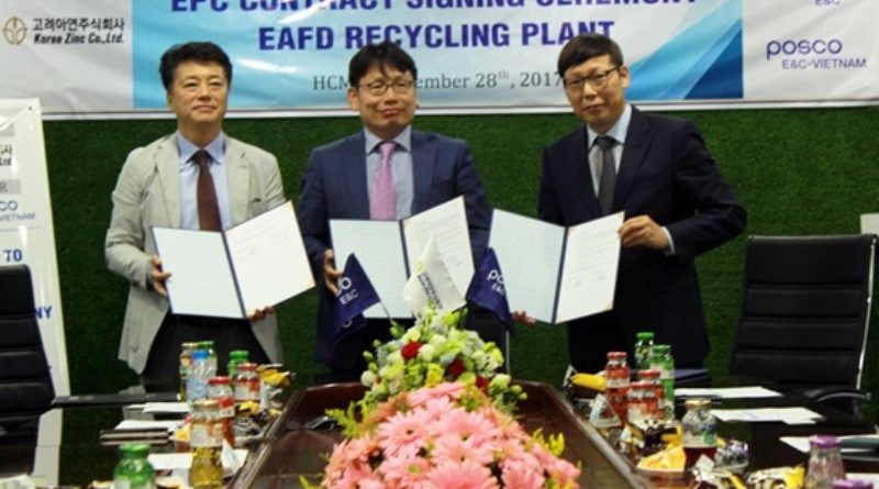 ZOCV and POSCO sign over recycling plant