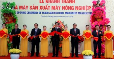 Khánh thành Nhà máy sản xuất máy nông nghiệp Thaco tại Quảng Nam