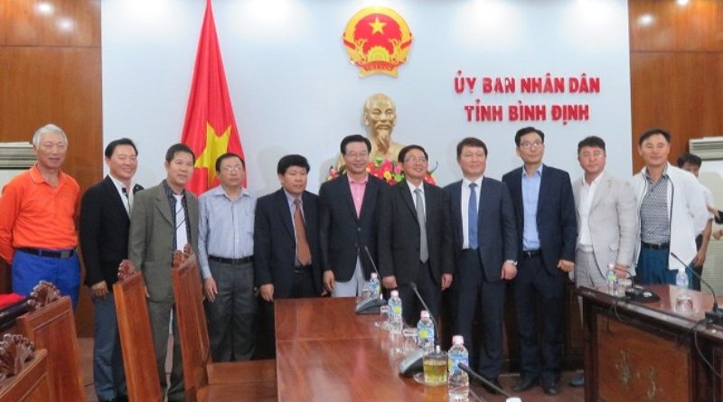 Đoàn đại biểu quận Yongsan, Hàn Quốc tìm hiểu đầu tư Viện đào tạo giáo dục tại Bình Định