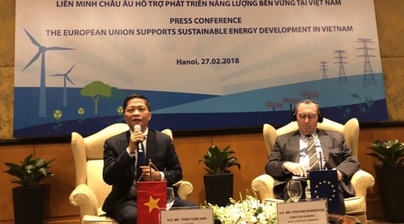 EU hỗ trợ 108 triệu USD phát triển năng lượng bền vững nông thôn Việt Nam