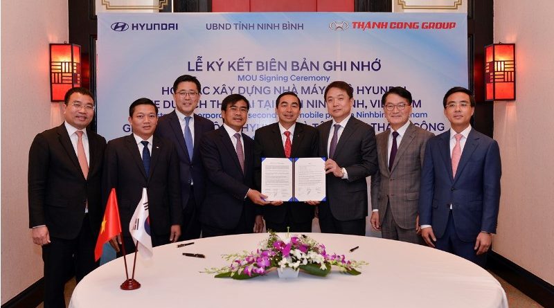 Xây dựng nhà máy lắp ráp xe Hyundai thứ hai tại Việt Nam