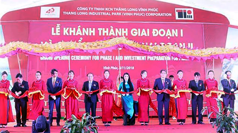 Thang Long Industrial Park III’s first phase inaugurated - Vietnam ...