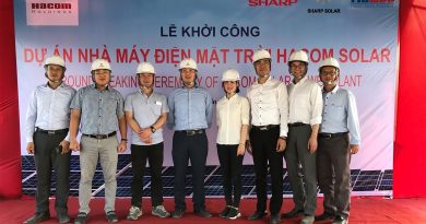 Khởi công dự án nhà máy điện mặt trời Hacom Solar tại Ninh Thuận