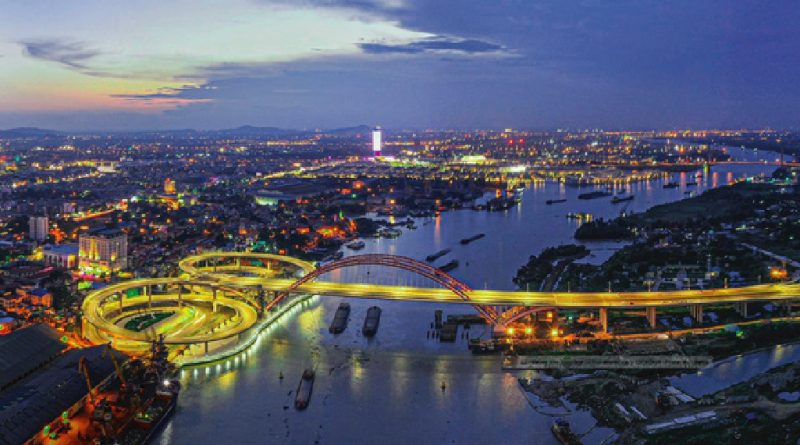 Bridge ‘inspired by seabird’s wings’ inaugurated in Vietnam's Hai Phong