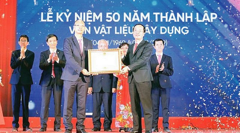 Vietnam Institute of Building Materials celebrated 50th anniversary