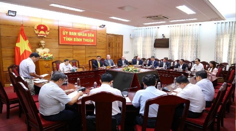 Energy Capital Việt Nam cam kết thực hiện dự án khí điện 5 tỷ USD tại tỉnh Bình Thuận