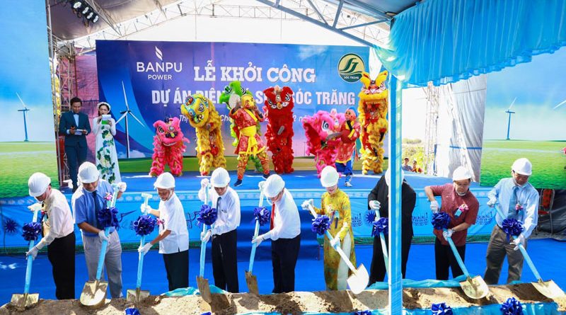 Tập đoàn Năng lượng Banpu khởi công Nhà máy điện gió số 3 tỉnh Sóc Trăng