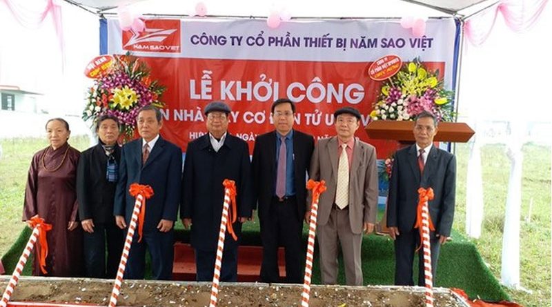 Khởi công xây nhà máy cơ điện tử UHC Việt Nam 100 tỷ