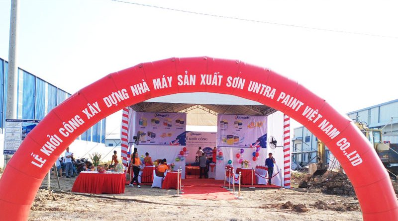 Lễ khởi công dự án UNTRA PAINT Việt Nam