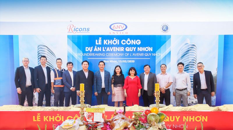 Ricons khởi công dự án khách sạn 4 sao L’avenir Quy Nhơn