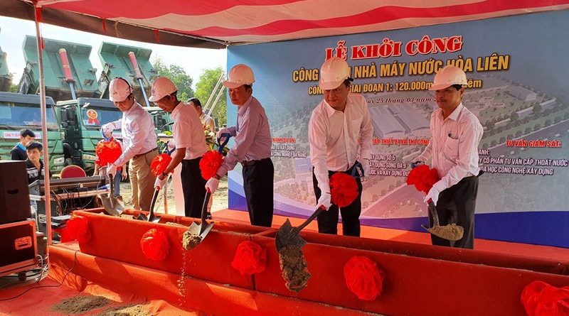 Đà Nẵng khởi công nhà máy nước ngàn tỉ