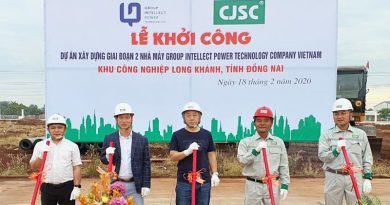 CJSC tổ chức lễ khởi công xây dựng giai đoạn 2 nhà máy GIPT Việt Nam
