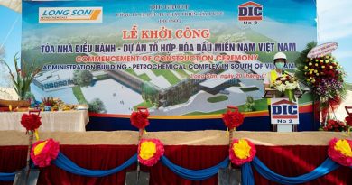 DIC tổ chức Lễ khởi công gói thầu Tòa nhà điều hành – Dự án Tổ hợp Hóa dầu Miền Nam
