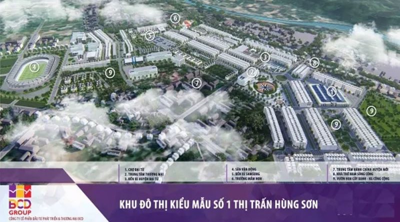 Tập đoàn BCD tiếp tục trúng thầu dự án Khu đô thị 1C ở Thái Nguyên