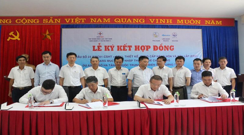 Tập đoàn Thái Bình Dương ký hợp đồng EPC dự án Nhà máy Nhiệt điện Quảng Trạch 1