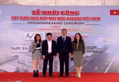 Groundbreaking Ceremony for Nakano Apparel Vietnam Co., Ltd at WHA Industrial Zone 1 – Nghe An