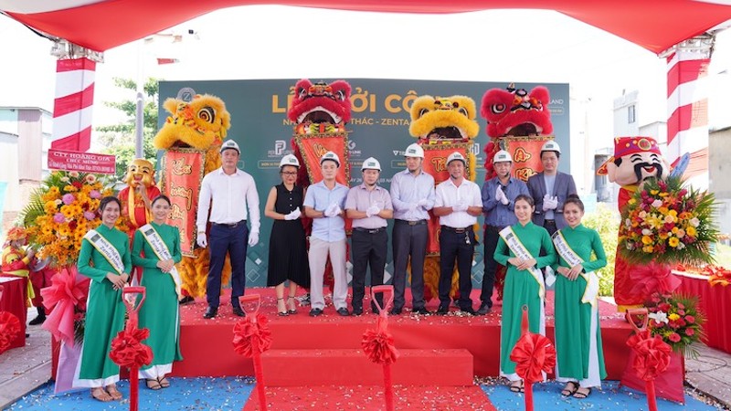 Zenta khởi công dự án nhà phố Zenta Home 16