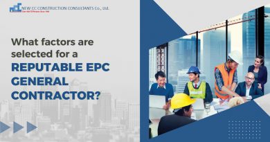 What factors are selected for a reputable EPC general contractor?