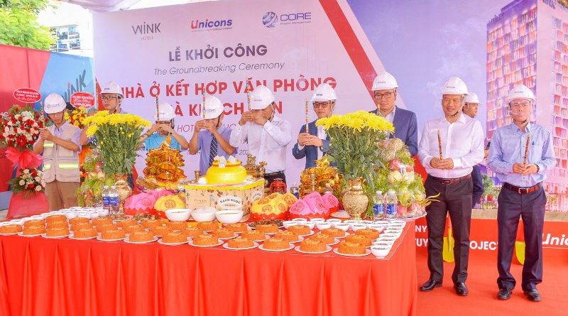 The Groundbreaking ceremony of Wynk Tuy Hoa Hotel Project