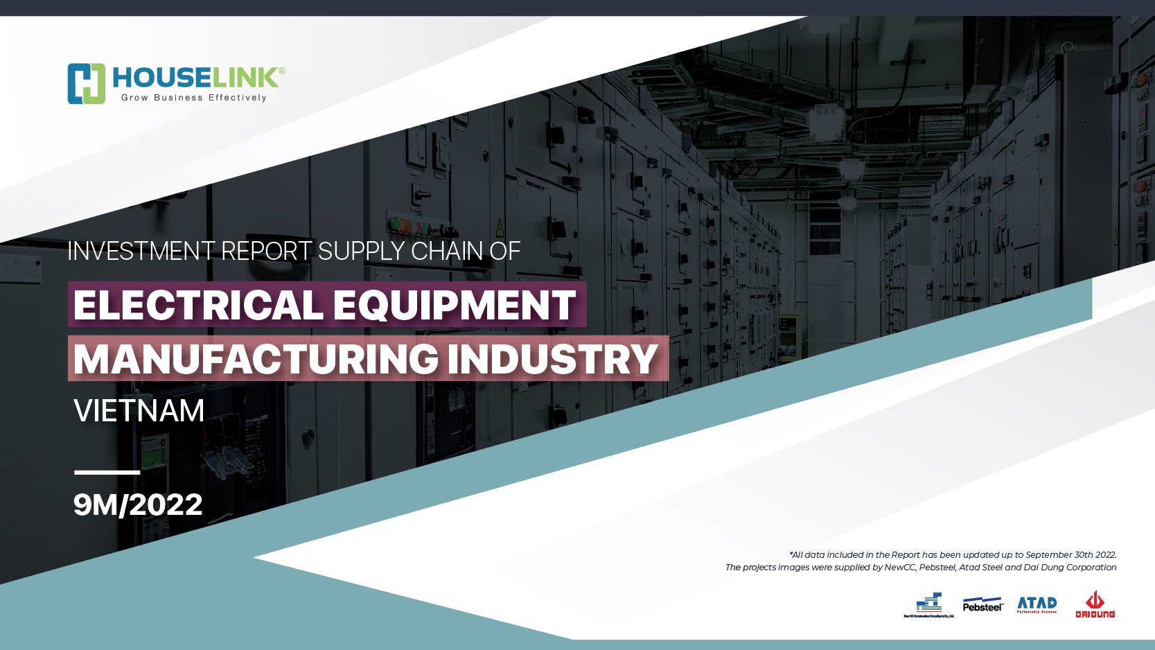 Investment report Supply chain of electrical equipment manufacturing