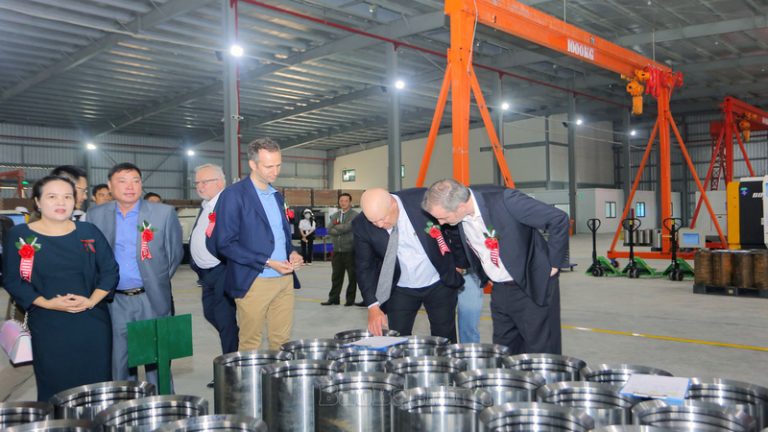 Công ty TNHH SCF Machining Corporation Việt Nam đi vào hoạt động tại ...