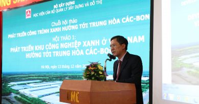 Hội thảo phát triển khu công nghiệp xanh ở Việt Nam hướng tới trung hòa Các-bon