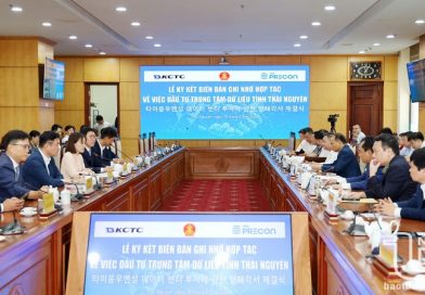 Ký kết Biên bản ghi nhớ hợp tác về đầu tư Trung tâm Dữ liệu tỉnh Thái Nguyên