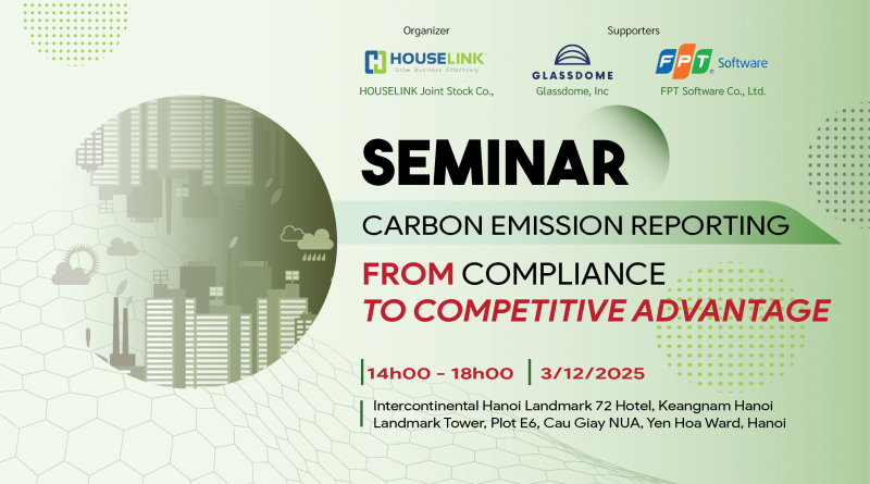 Seminar on Carbon Emissions Reporting – From Compliance to Competitive Advantage Seminar on Carbon Emissions Reporting – From Compliance to Competitive Advantage