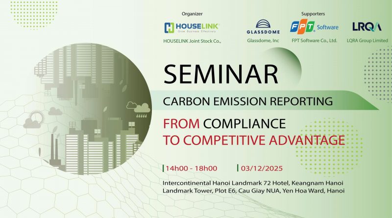 Seminar on Carbon Emissions Reporting – From Compliance to Competitive Advantage