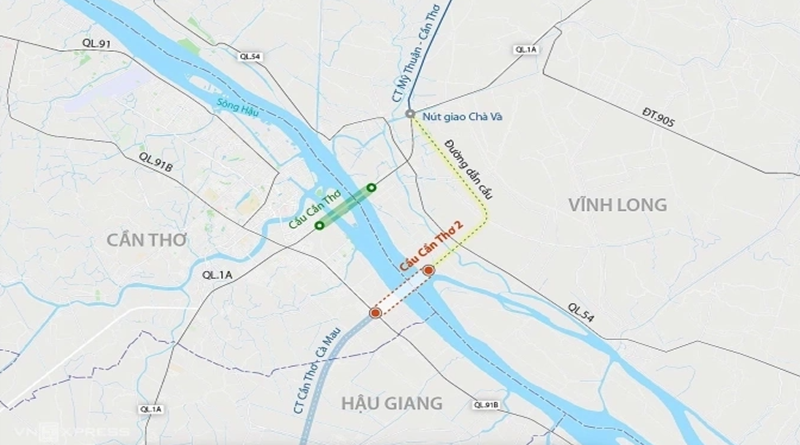 Việt Nam sẽ xây cây cầu dài 18km kết nối 2 tỉnh thành vùng Đồng bằng sông Cửu Long, vốn đầu tư gần 30.000 tỷ Việt Nam sẽ xây cây cầu dài 18km kết nối 2 tỉnh thành vùng Đồng bằng sông Cửu Long, vốn đầu tư gần 30.000 tỷ