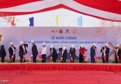 Khởi công dự án chăn nuôi ứng dụng công nghệ cao tại xã Tân Hội