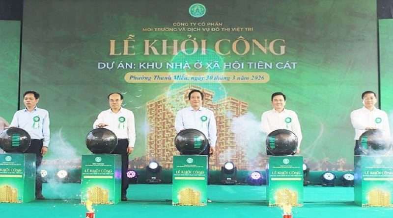 Khởi công Dự án khu nhà ở xã hội Tiên Cát